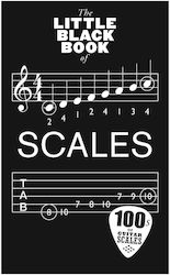 Music Sales Little Black Book of Scales Metodă de învățare pentru Chitara