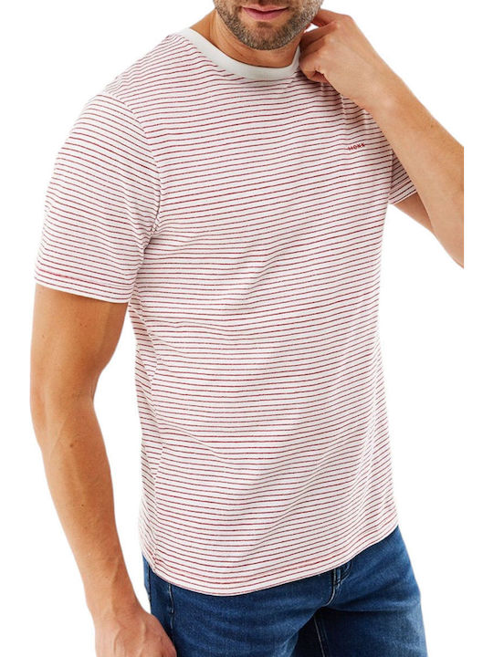 Mexx T-shirt Λευκό / Κόκκινο