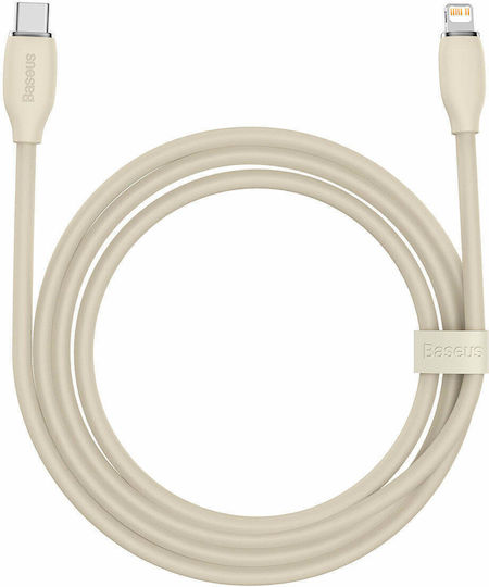Baseus Jelly Liquid Silica Gel USB-C to Lightning Cable 20W Ροζ 2m (CAGD020104)