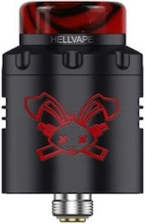 Hellvape Dead Rabbit V3 Ατμοποιητής RDA 24mm Black Red Hellvape Dead Rabbit V3 Ατμοποιητής RDA 24mm Black Red