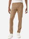 Trousers Chino Elastic in Regular Fit Camel