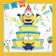 Party Napkins Minions Yellow 33x33cm. 20pcs