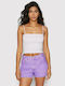 Levi's Claire Women's Summer Crop Top with Straps Purple