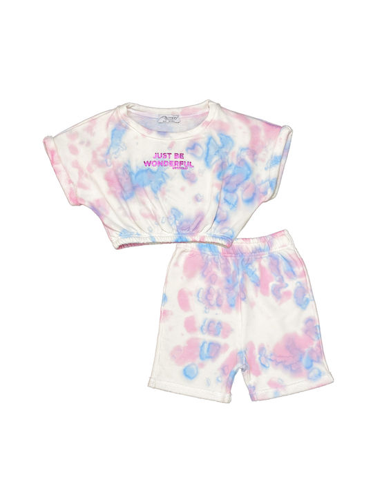 Cotton Planet Kids Set with Shorts Summer 2pcs Multicolour