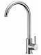Vergina Kitchen Faucet Counter Silver