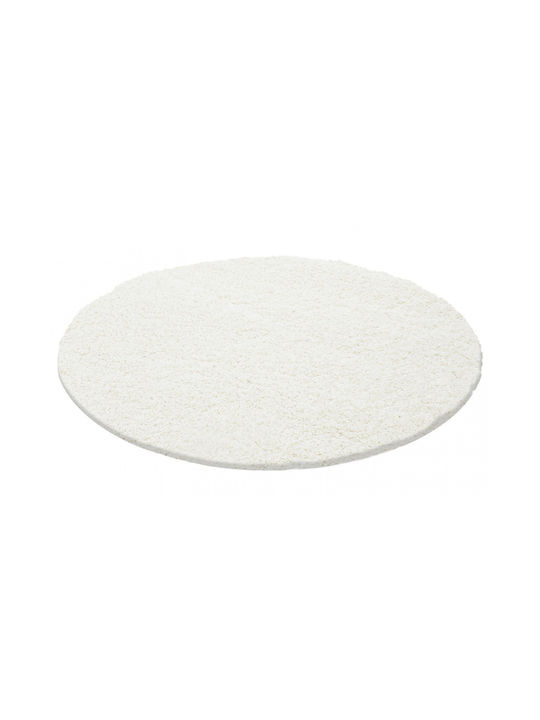 Rug 1500 Cream 100% Polypropylene D: 80 cm.