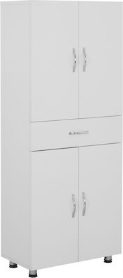 HomeMarkt Altair Στήλη Μπάνιου Δαπέδου με Μελαμίνη Μ60xΒ33xΥ148cm Λευκή HomeMarkt Altair Στήλη Μπάνιου Δαπέδου με Μελαμίνη Μ60xΒ33xΥ148cm Λευκή