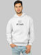 Bad Choices Hooded Sweatshirt - WHITE