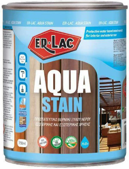 ER-LAC Aqua Stain Βερνίκι Εμποτισμού 2009 Παλίσανδρος Ματ 750ml