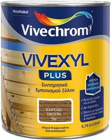 Vivechrom Vivexyl Plus 506 Walnuss dunkel 5313489 2.5Es