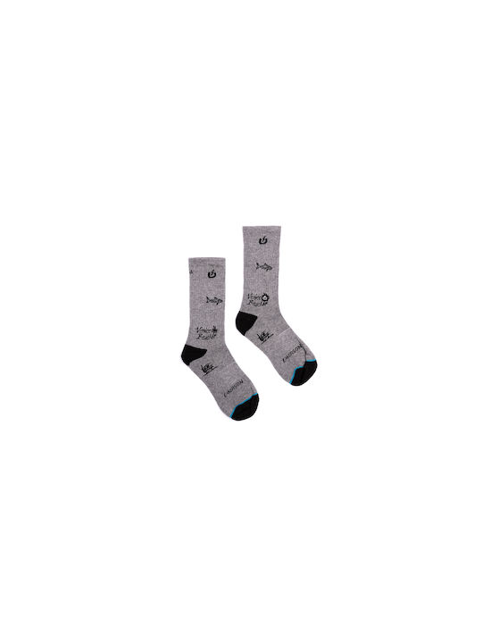 Emerson Men's Patterned Socks Gray