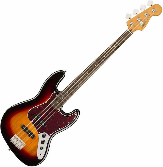 Squier 4χορδο Ηλεκτρικό Μπάσο Classic Vibe 60s Jazz 3-Color Sunburst