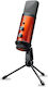 ESI cosMik uCast Microfon Condensator de birou pentru Vocale în Culoarea Orange
