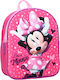 Vadobag Minnie Mouse 3D Ghiozdan Scoala de Spate Grădinița Roz 9.15 Litri