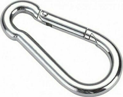 Carabiner Γαλβανιζέ 8 x 80 mm 1pcs