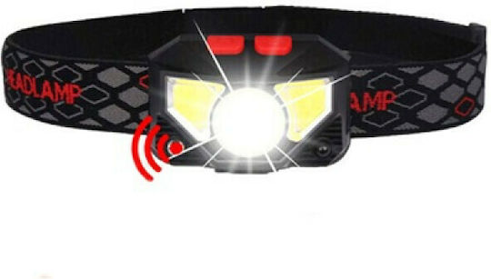 Rechargeable Headlamp LED IP55 with Maximum Brightness 500lm SL03 Black