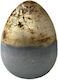 JK Home Decoration Osterdekorationen & Ornamente Oster Ei Keramik Gold