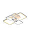 Vivalux Metro Ceiling Mount Light 59.1cm White with Integrated LED and Remote Control