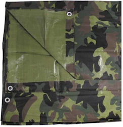 MFH Woodland Водоустойчив Брезент 120гр/кв.м 2x3м. Тип светлина Каки