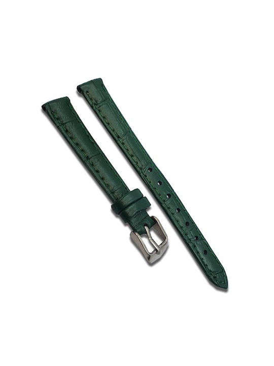 LEATHER LURAKE GREEN CROWN 12mm