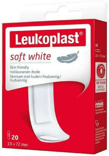 BSN Medical Plasturi Autoadezivi Soft White 72x19mm 10buc