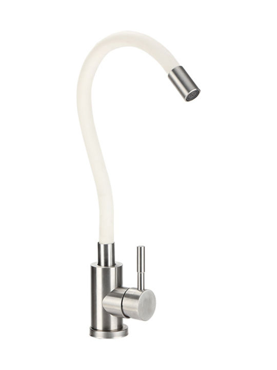 POLY-164 U-Shaped Kitchen Faucet Counter White