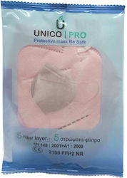 Unico Pro Μάσκα Προστασίας FFP2 σε Ροζ χρώμα 52...