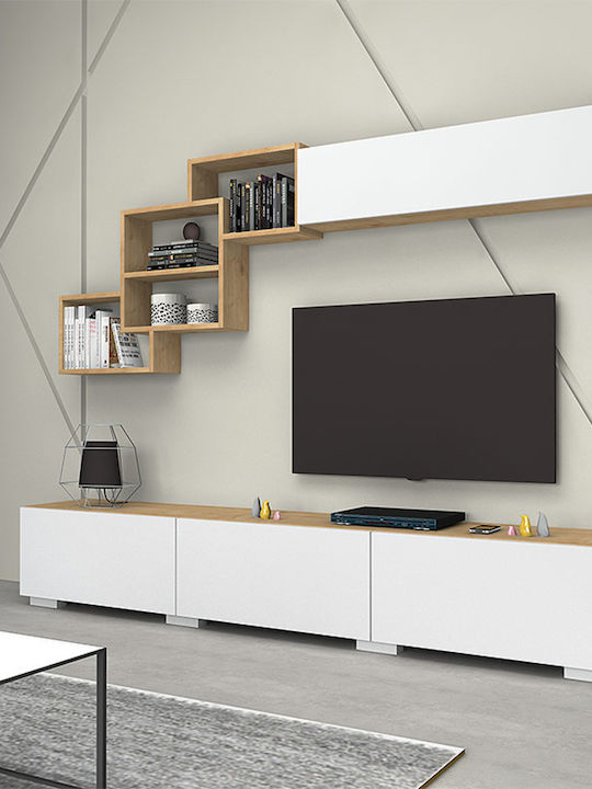 Free Living Room TV Unit Sonoma L210xW35xH38cm