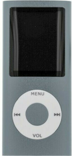 Andowl QPROD5 MP4 Player (2GB) με Οθόνη TFT 1.8" Ασημί