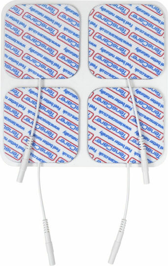 Tenscare Spare Electrodes for Muscle Stimulator 4pcs 50x50mm