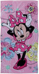 Das Home Mouse 5852 Kinder-Strandtuch Rosa Minnie 140x70cm 420708705852