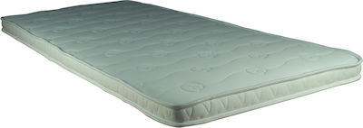 Achaia Strom Single Bed Polyester Mattress Topper Top Ergo Platinum with Aloe Vera 100x200x6cm