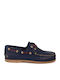 Sea And City C4 Δερμάτινα Ανδρικά Boat Shoes Navy