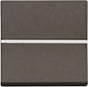 Abb Zenit Schalterknopf in Gray Farbe 702414