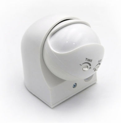 Adeleq Αισθητήρας Κίνησης με Εμβέλεια 10m σε Λευκό Χρώμα 10-5500