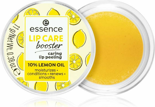 Essence Lip Care Booster Lip Scrub ulei de lămâie 11gr