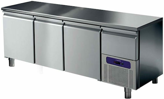 Dominox Επαγγελματικός Πάγκος Κατάψυξης 390lt με 3 Πόρτες Π184 x Β70 x Υ86εκ.