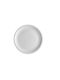 GTSA Plate Shallow made of Porcelain White with Diameter 24cm