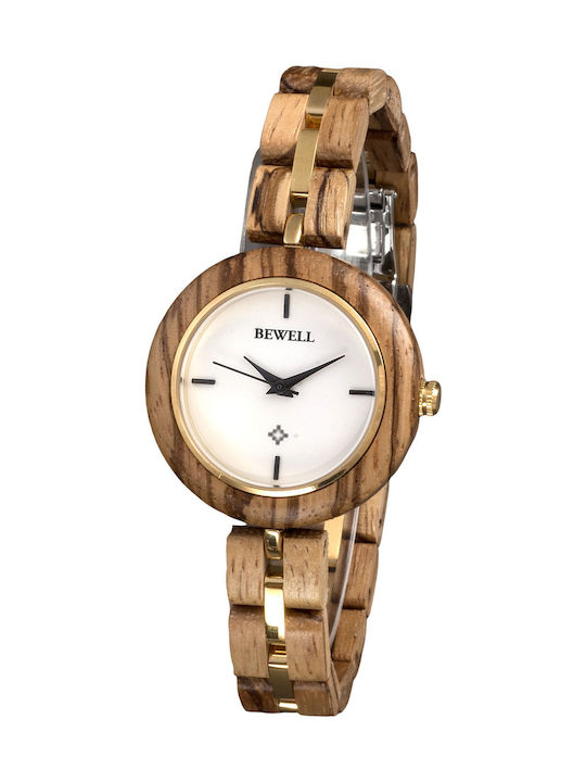 Bewell Antheia Zebra Watch with Battery Mechanism