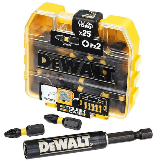 DEWALT Set 25 Screwdriver Bits Torq