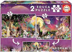 Kids Puzzle Fairy Triptych 200pcs Educa