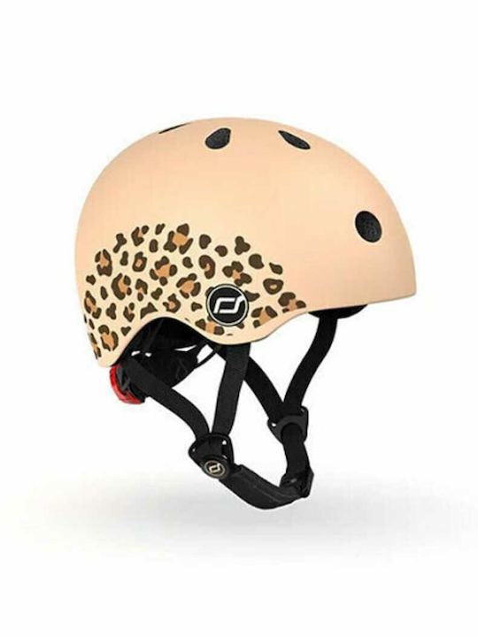 Scoot & Ride Leopard Kids' Helmet for City Bike...