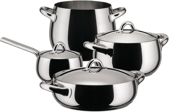 Alessi Mami Cookware Set 4 Pieces Alessi Mami Cookware Set 4 Pieces