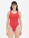 One-Piece Swimsuit Red