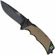 WithArmour Nightingale Pocket Knife Beige in Sheath
