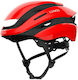 Lumos Ultra City Bicycle Helmet with LED Light Red