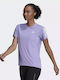 Adidas Own The Run Women's Athletic T-shirt Lilacc