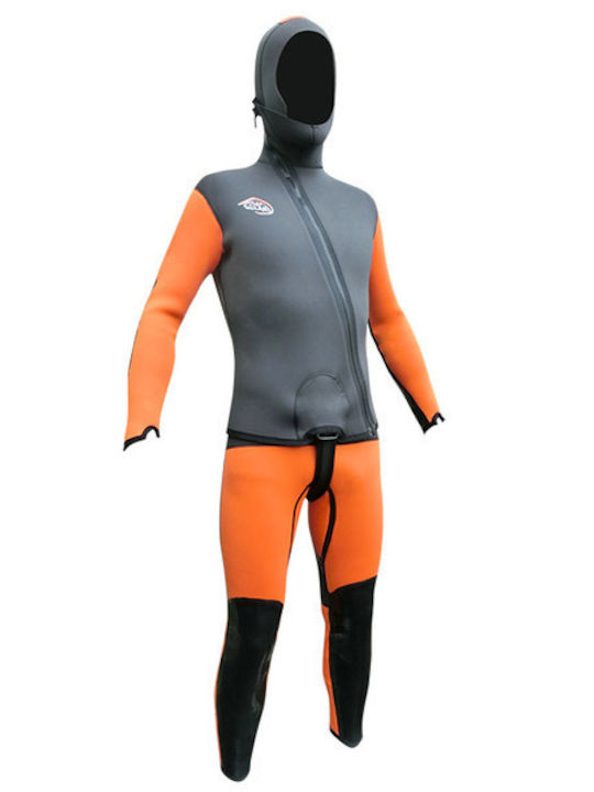 Seland Seland Divisible Wetsuit with Zip Orange 5mm Seland Seland Divisible Wetsuit with Zip Orange 5mm