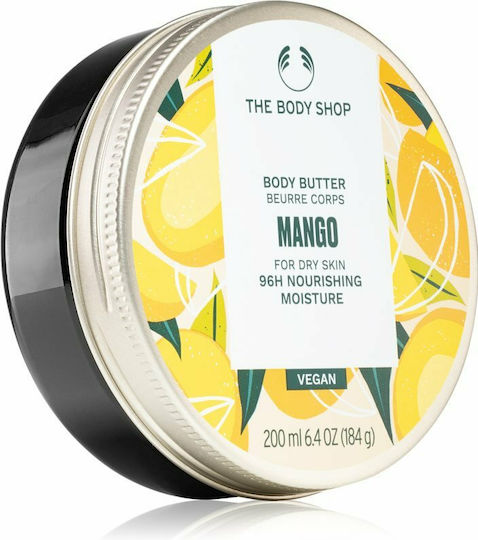 The Body Shop Mango 96H Moisture Ενυδατικό Butter Σώματος για Όλες τις Επιδερμίδες 200ml