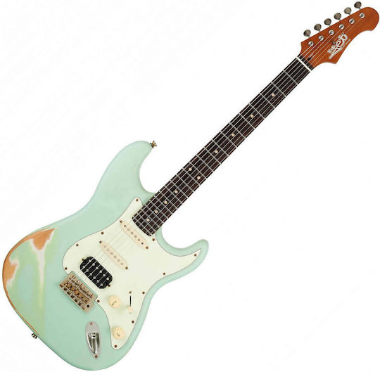 Jet Guitars JET JS400 Relic HSS Maple M03JT011 Sea Foam Green Skroutz.gr